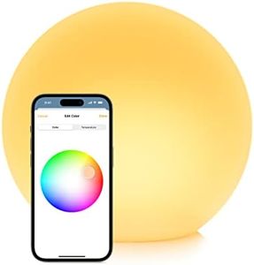 Eve Flare (Apple Home) - Portable Smart LED Lamp, Indoor & Outdoor (IP65 Water Resistance), Wireless Charging, Bluetooth & Thread