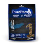 PureBites Gently Air Dried Cod Skin Jerky Dog Treats 137g | 1 Ingredient | Made in Canada