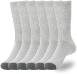 WANDER Men's Cushion Crew Socks 6-P