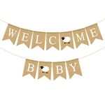 Lamb Welcome Baby Banner