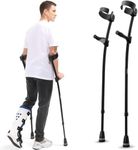 HEALTHBAZAAR Forearm Crutches for A