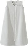 Halo Innovations Sleep Sack Wearable Micro Fleece Blanket, Gray, X-Large