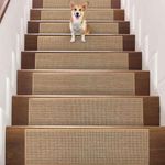 Seloom Nutral Linen Non Slip Stair 