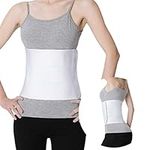 S Abdominal Binder Post Surgery for Men and Women, Postpartum Tummy Tuck Belt Provides Slimming Bariatric Stomach Compression,High Elasticity, Breathable - (30" - 45") 3 PANEL - 9"