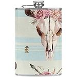 Hip Flasks for Liquor for Men,Flowe