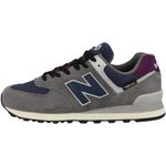 New Balance Unisex-Adult 574 V2 Konkrete Jungle Sneaker, Grey/Navy, 14.5 Wide Women/13 Men