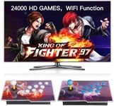 FVBADE[24000 Games in 1] W88 pro Pandora Box Arcade Game Console WiFi Function to Add Games Compatible PC & Projector & TV ,3D Games 4 Player Category Favorite List Save/Search/Hide/Pause/Delete Games