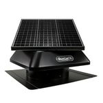 QuietCool 40 Watt Solar Powered Roof Mount Attic Fan