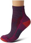 Darn Tough Hiker 1/4 Cushion Sock - Women's, Berry, S