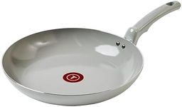 T-fal Refresh Ceramic, Ceramic Non Stick Fry Pan 12 Inch, Oven Broiler Safe 350F, Cookware, Nonstick Kitchen Pan, Versatile Frying Pan, Skillet, Healthy Cooking, Pots and Pans, Moon Gray