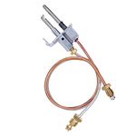 Water Heater Pilot Assembly For Atwood 91603 (91214) ，Includes Pilot Thermocouple Kit，Propane Gas RV Water Heater Parts For Dometic Atwood 91603 12" Replacement RV,Camper,Trailer Jade Pilot Assembly