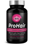 VWS Biotin Hair Growth Supplement, 10,000 mcg per Capsule, 60 Capsules, Helps Thinning Hair Look Thicker, Fuller & Healthier, For Stronger Nails & Healthy Skin