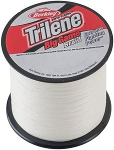 Berkley Trilene Big Game Braided Fishing Line, 80lb, 330 yd, Crystal, 1 Ct
