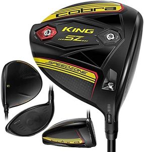 Cobra Golf 2020 Speedzone Driver Black-Yellow (Men's, Right Hand, MCA Tensei AV Blue 65, Stiff Flex, 9.0)