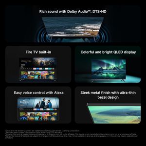 Xiaomi 32" QLED Smart TV F Pro – Full HD Display