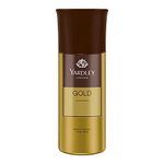 Yardley London Gentleman Gold Body Spray for Men| Fresh Rosemary & Mint Notes| Masculine Fragrance| Body Deodorant for Men| 150ml