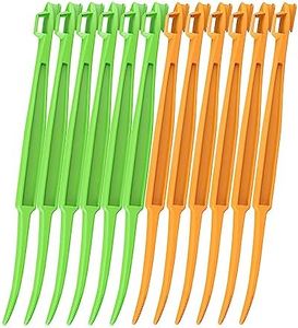 Orange Peeler Tool for Kitchen - 12 Pcs Citrus Peelers for Fruit Lemon Mango Banana, Plastic Fruit Peeler Easy Open