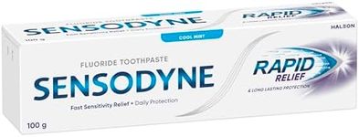 Sensodyne Rapid Relief Sensitive Toothpaste, Sensitive Teeth Toothpaste, Cool Mint, 100g