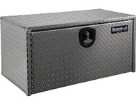 Buyers Products 1705103 Diamond Tread Aluminum Underbody Truck Box with T-Handle Latch, 18 x 18 x 30 Inch
