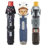 Star Wars Lightsaber Squad 3-Pack, The Mandalorian, Ahsoka, and Darth Vader Lightsabers, Star Wars Toys for 4 Year Old Boys and Girls (Amazon Exclusive)