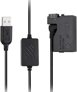 ACK-E8 Kit adattatore di alimentazione USB Sostituzione LP-E8 DR-E8 Batteria accoppiatore DC per Canon EOS 550D 600D 650D 700D Kiss X4 X5 X6 T2i T3i T4i T5i Fotocamera DSLR