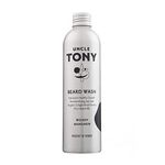 Uncle Tony Beard Wash for Men | Remineralising of Sea Sal, Ginger Root, lemon peel Extracts with Pro - Vitamin B5 for thick and Long Lasting Shine Beard | Fragrance of Woody Mandarin (250 ml)