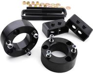 JiiinMiiin Leveling Lift Kits for 2004-2020 Ford F150 2WD/4WD, 3" Front and 2" Rear Full Leveling Lift kit, 3inch + 2inch Rear Strut Spacer Suspension Lift Kits Lift Spacers,Black