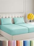 Split King Size 5 Piece Sheet Set -