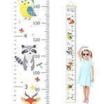 Height Chart for Kids, Wall Hanging Height Growth Chart with Animal Style Child Height Measure Wall Chart Bedroom Nursery Wall Decoration