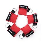 LinkHealth CPR Mask Keychain Ring Emergency Kit Rescue Face Shields with One-way Valve Breathing Barrier for First Aid or AED Training (5)