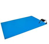 Aadvay Enterprises ESD Grounding Mat with wrist band & grounding cord blue color 3 layer & 2 mm thick Size - [3x6.6 ft]