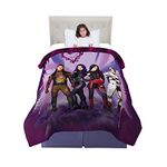 Franco Kids Bedding Super Soft Reversible Comforter, Twin/Full, Disney Descendants 3