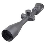 Vector Optics 6-24x50 Rifle Scope Second Focal Plane SFP Rifle Scope with Illuminated BDC Reticle,1 Inch Tube and Parallax Adjustment