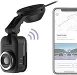 Scosche NEXS1 Full HD 1080P Smart Phone Enabled Dash Cam Powered by Nexar with 32GB Micro-SD Card - WiFi & Bluetooth - Car Security Camera System with StickGrip Suction Cup for Secure Mounting