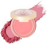 Oulac Blushers for Cheeks Make Up Vegan,Mineral Powder Blush,Rich Colors, Buildable Blusher, Easy to Blend,Vegan,4,8g 13 Petal Blossom