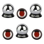 Nochoice Magnetic Car Mount Cell for Phones Big Angle Black (3 Magnets + 3 Balls)