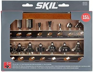 SKIL 91015 15PC Router Bit Set