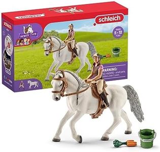 Schleich Horse Club 6-Piece Horse Toy for Girls and Boys Ages 5+, Rider with Lipizzaner Horse