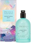 Pacifica Montana Sky Spray Perfume, Fragrances, Grounding, Cedarwood, Elderflower, Black Pepper, Sandalwood, Clean Perfume, Parfum, Eau de Toilette Vegan & Cruelty-Free Dermatologist Tested