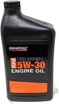 Generac Full Synthetic Motor Oil 5W-30 SN Quart Bottle Part# 0J5140 (qt)