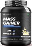 Carbamide Forte Mass Gainer With 54G Protein, 250G Carbs, Multivitamin, Zma & Creatine 3G Powder- Vanilla Banana Flavour Weight Gainer - 3 Kg