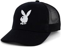 Playboy Black Tux Trucker Adjustabl