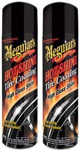 Meguiar's G13815 Hot Shine High Gloss Tire Coating - 15 Oz Spray Can (2)