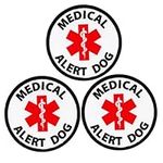 3Pcs Medical Alert Embroidered Fast