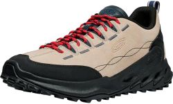 KEEN Men's Jasper Zionic Durable Tread Suede Climbing Approach Style Hiking Shoes, Safari/Sky Captain, 12