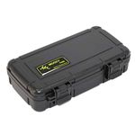 MOOCY 8" Small Hard Case with Pluck Foam Insert, 8.6 x 4.9 x 1.9 Inch - Watertight Padded Plastic Box Protect Tools,and Glass Testing Equipment