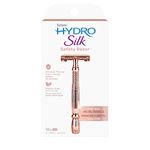 Schick® Hydro Silk Rose Gold Double Edge Safety Razor​ + 10 Blades