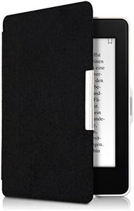kwmobile Custodia Compatibile con Amazon Kindle Paperwhite - Cover a Libro per eReader - Protezione Flip Case in Feltro (Non Compatibile con Modelli del 2018 10ª Gen.)
