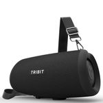 Tribit StormBox Lava Portable Bluetooth Speaker, 80W Loud Wireless Speaker, 24H Playtime, IP67 Waterproof, Bluetooth 5.4, Custom EQ, XBass, Built-in Mic, TWS Pairing for Camping/Beach/Party/Outdoor