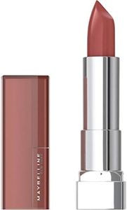 Maybelline New York Color Sensational Lipstick, Lip Makeup, Cream Finish, Hydrating Lipstick, Rum Riche, Deep Nude,1 Count